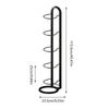 Childrens Basketball Storage Rack 5-Layer Sports Ball Stand Garage Organizer for Basketball Volleyball Soccer Garage Gym