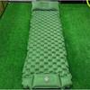 Camping Sleeping Pad Ultralight Camping Mat with Pillow Built-in Foot Pump Inflatable Sleeping Pads for Camping