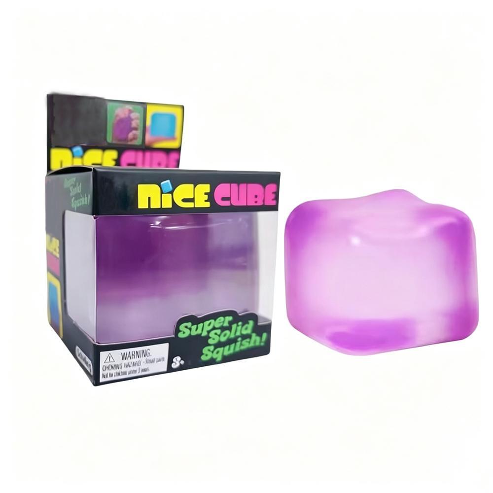 Trending Jellyfish & Cube Squish Toy, Soft Jelly Squeeze Stress Relief Fidget Toy, Sensory for Kids & Adults