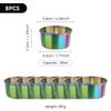 304 Stainless Steel Dipping Cup, Golden Sauce Cup, American Seasoning Dish, Household Salad, Tomato Sauce Dipping Cup