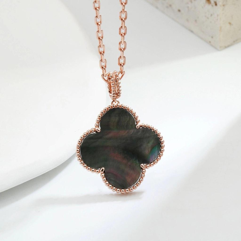 Złota Bransoletka i Naszyjnik z Czterolistną Koniczyną, Platerowane 18K - Idealny Prezent na Urodziny Dziewczyny