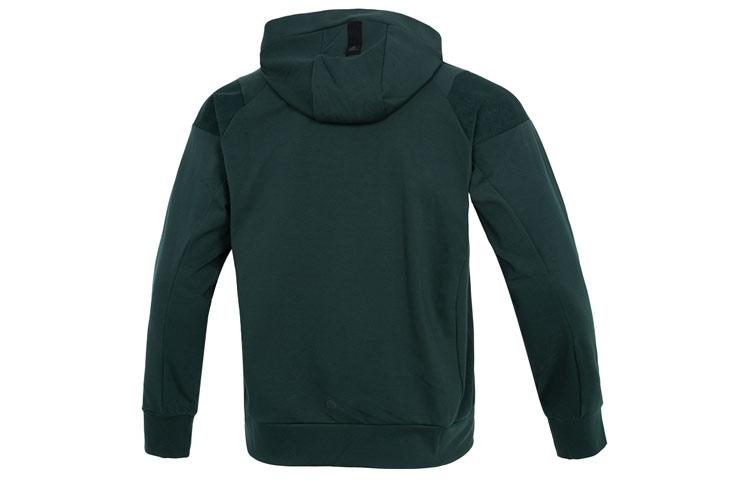 adidas Jackets Men's Green Hooded Moderate Other HM2957