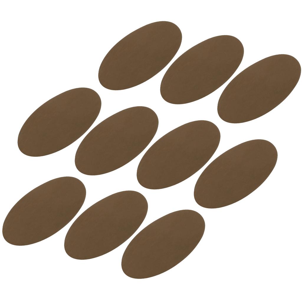 10 Pack Elbow Knee Iron-on Fabric Patches Repair Patches Oval Repair Patch Self-adhesive for Clothing Repair Crafts Repair Kit