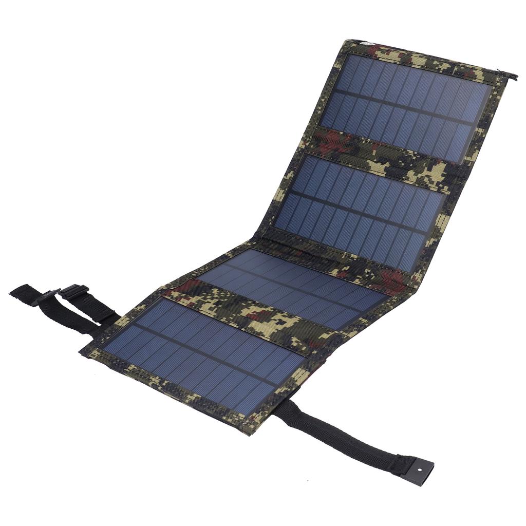 20W USB-Solarpanel Faltbar Tragbar Polykristalline Solarzellen r für den Außenbereich