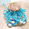 Cute Maneki Neko Couple Bangles Charm Versatile Lovely Ceramic Woven Bracelet