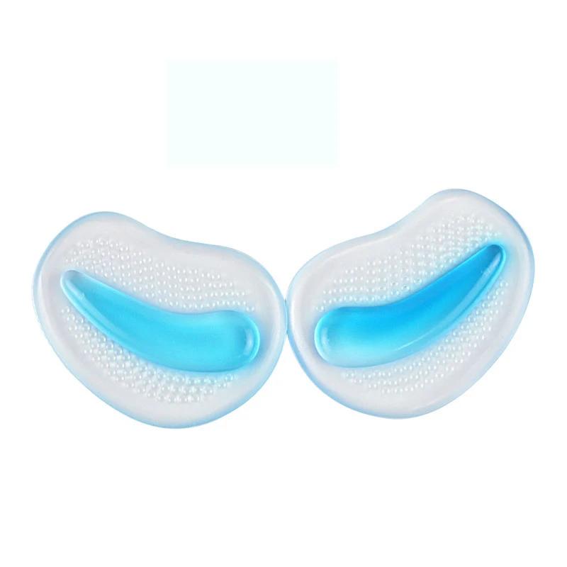 1 Pair Shoe Pad Forefoot Silicone Foot Arch Support Cushions Insoles for Flatfoot Pain Relief For Women High Heels Protector Sticker