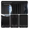 Blackout Curtains for Sedans SUVs Commercial Vehicles Light Buses Front And Rear Hidden Rooms Window Treatment Privacy Curtain