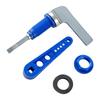 Bathroom Toilet Flush Handle Replacement Toilet Flush Lever Handle Side Mount Zinc Alloy Toilet Trip Lever Easy To Use