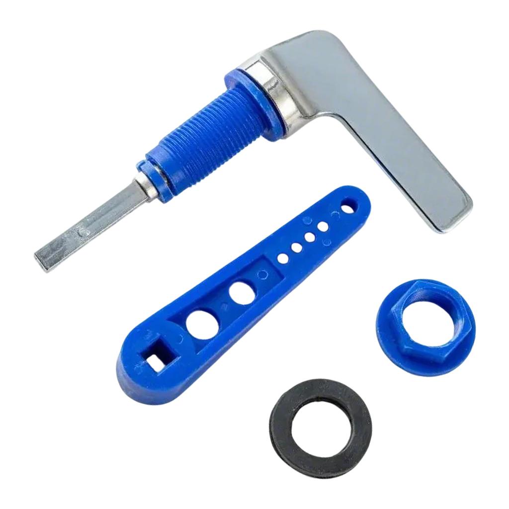 Bathroom Toilet Flush Handle Replacement Toilet Flush Lever Handle Side Mount Zinc Alloy Toilet Trip Lever Easy To Use