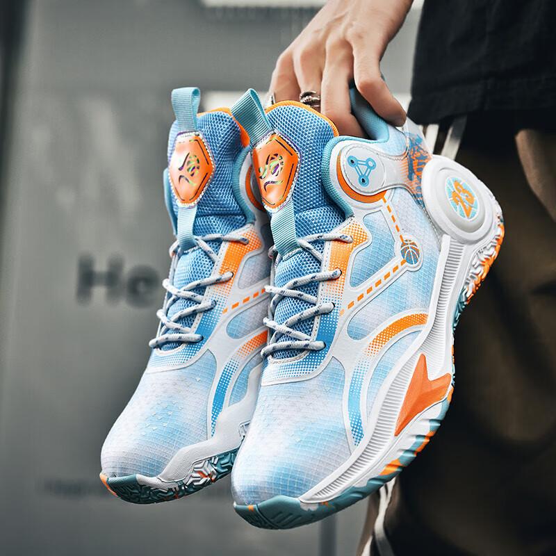 Outdoor Sports Basketball Shoes Men's Professional Actual Combat Student Training Shoes Children's Sports Shoes Women's Summer Mesh Running