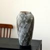 French Retro Wabi-Sabi Style High-End Ceramic Vase Jingdezhen Pot Living/Dining/Bedroom/Office Flower Arrangement Decor Dried