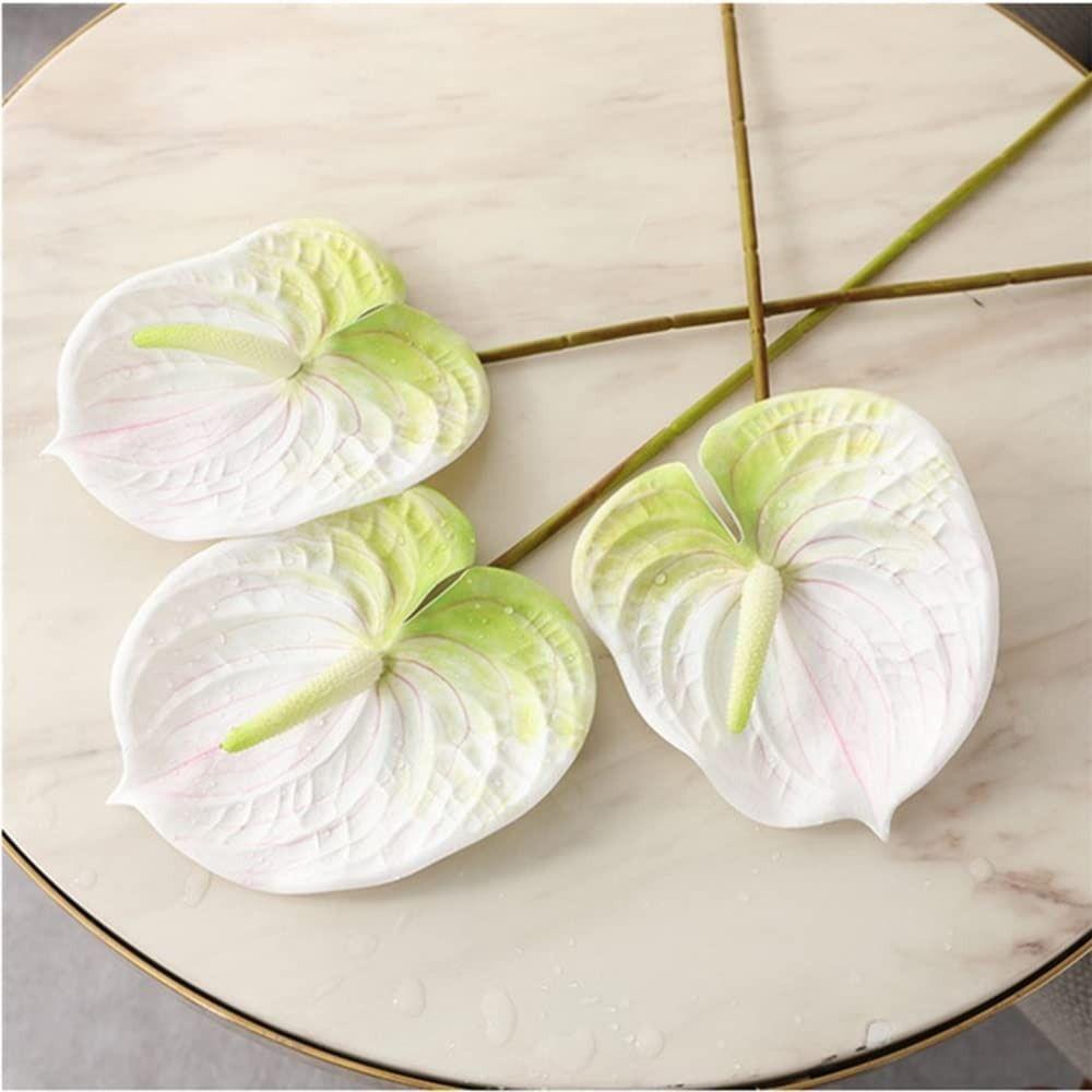 Wedding Restaurant Elegant Bridal Real Touch Fake Plants Fake Flowers Anthurium Artificial Calla Lilies