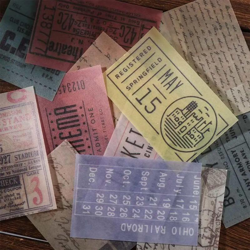 50Pcs Flowers Collection Aesthetic Paper Phone Decoration Plant Scrapbooking Scrapbook Paper Journaling Supplies Cardcoard Post Card