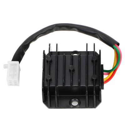 Voltage Regulator Motorcycle Voltage Stabilizer AVR Autostabilizer 4 Wires 4 Pins 12V Current Rectifier For 150-250CC ATV Scooter