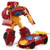 13CM Plastic Transformation Robot Cars Model Toys Kid Classic Robot Car Toys Action & Toy Figures Plastic Education Toys