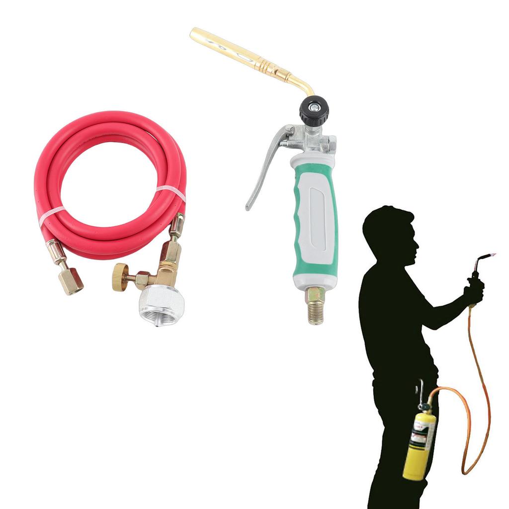 Mehrzweck-Mapp- und Propanbrenner mit 1,6 m Schlauch, Trigger-Start-Schlauchbrenner