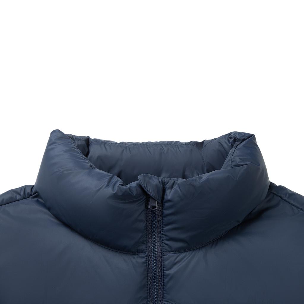 Li Ning Fitness Series Stand Collar Logo Letter Non-Stretch Down Vest Men Vests AMRV077-6