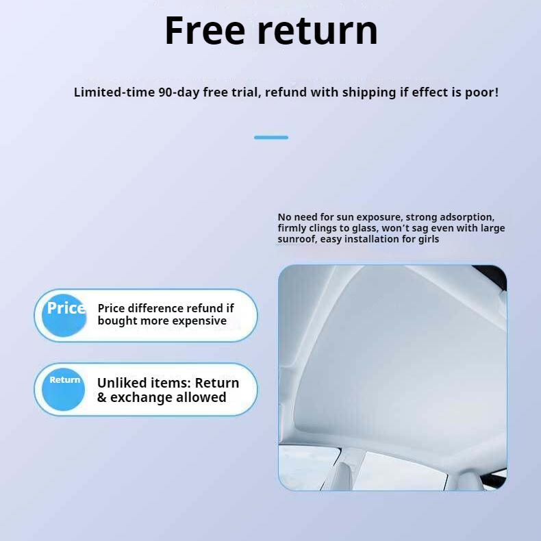 For XPeng G6 XiaoPeng G6 G9 G7 P7i MONA M03 Car Sunroof Sunshade P5 Roof Sun Visor UV Protection Car
