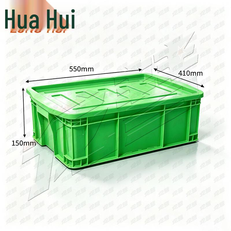 Longhui Plastic Storage Crate with Lid