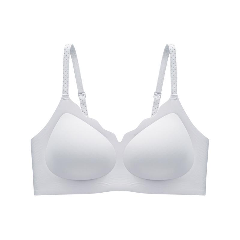 

Wireless Seamless Jelly Strip Bra - Soft Support & Fit for Small Chests S (32/70ABC)
