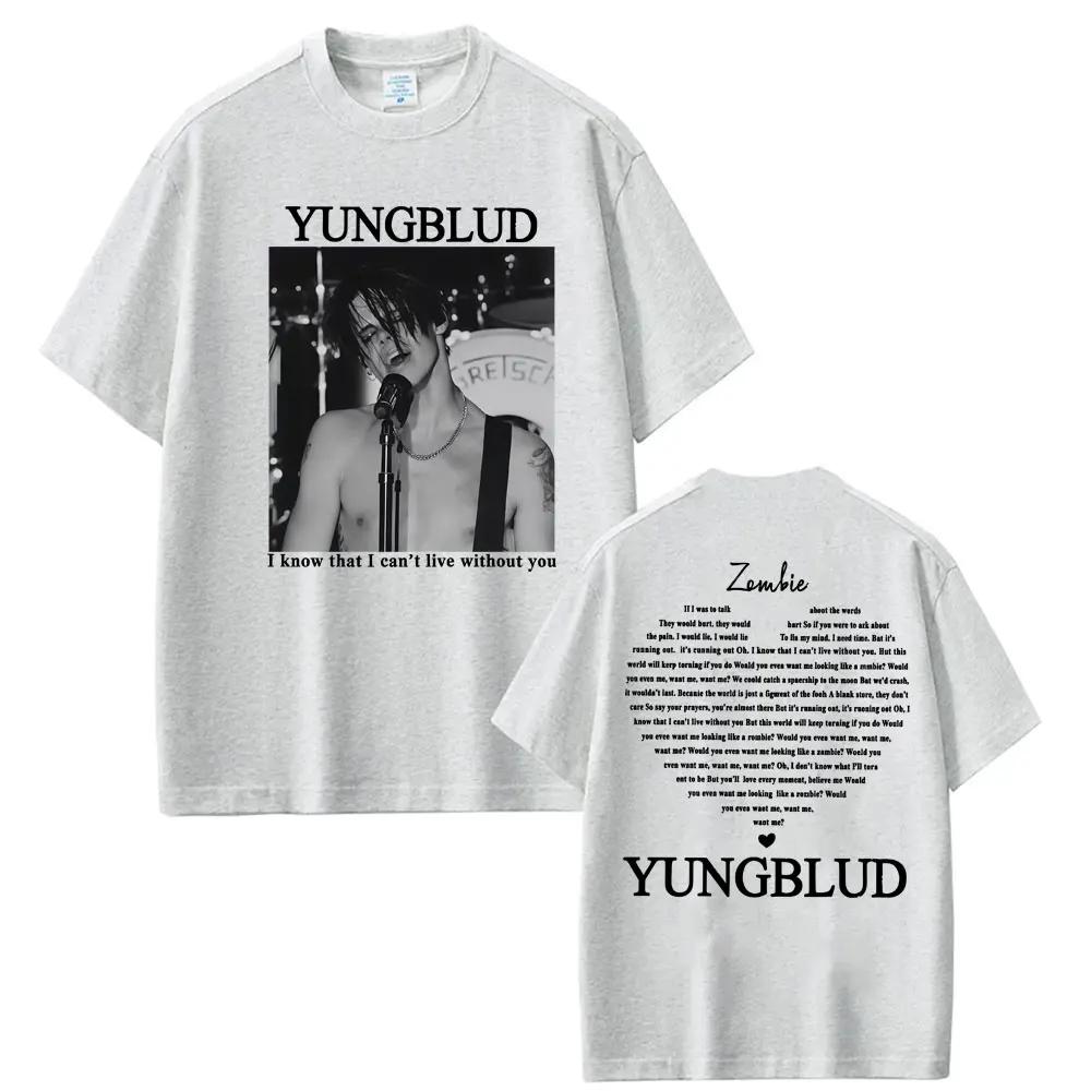 Yungblud & Zombie Rock Band Graphic T Shirt Men's Hip Hop Retro Music Fan Apparel T-shirts Man Casual Loose Short Sleeve T-shirt