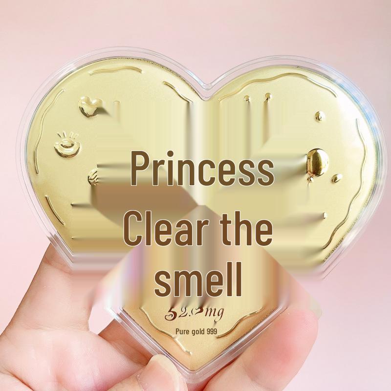 Shuibei 999 Pure Gold Heart-Shaped Birthday Cake Ornament - Perfect Gift for Boyfriend or Girlfriend