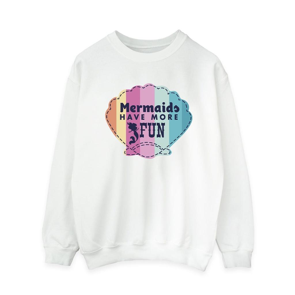 Disney Womens/Ladies The Little Mermaid Fun Sweatshirt