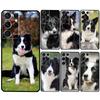 Border Collie Dog Case For Samsung Galaxy S23 S22 S24 Ultra Note 20 10 S8 S9 S10 Plus S20 FE S21 FE Cover