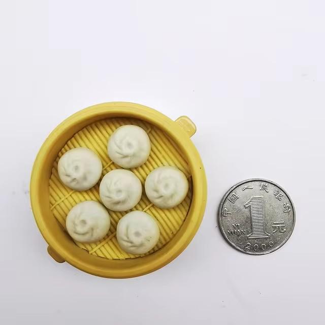 Simulated Food Fridge Magnets Resin Painted Magnet Noodles Ribs  Pot Cute Magnets for Refrigerator Retro Magnetic Handicrafts