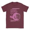 Pink Ponys Club Chappell Roan T-Shirt for Men Humorous Cotton Tee Shirt Round Neck Short Sleeve T Shirts Plus Size Clothes
