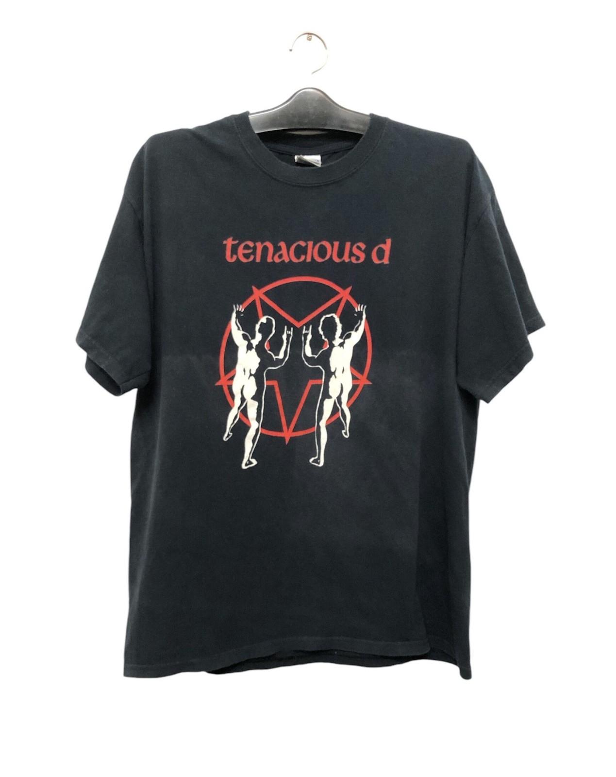 Tenacious D черная графическая унисекс футболка Все размеры LO752 XXXL