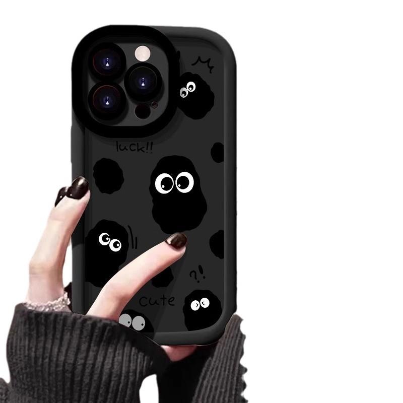 Apple 15promax Mobile Phone Case Painted IPhone 14pro Skin Feeling Puffs 16 13