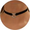 Schwarze Halsketten für Damen, Verstellbare Mehrlagige Samt Leder Spitze Kragen Choker Halsketten, Gothic Schmuck Geschenke.
