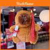 Capybara Keychain Plush Toy With Sparkling Chain For Animal Collectors