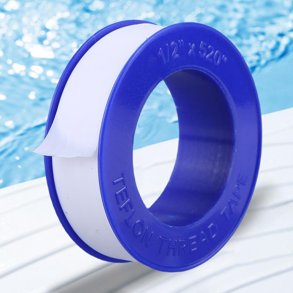 Plumbing Tape 520 Inch Length Thread Seal Tape 1/2 Inch Width Water Pipe Sealing Tape Multi-Function for Shower Head