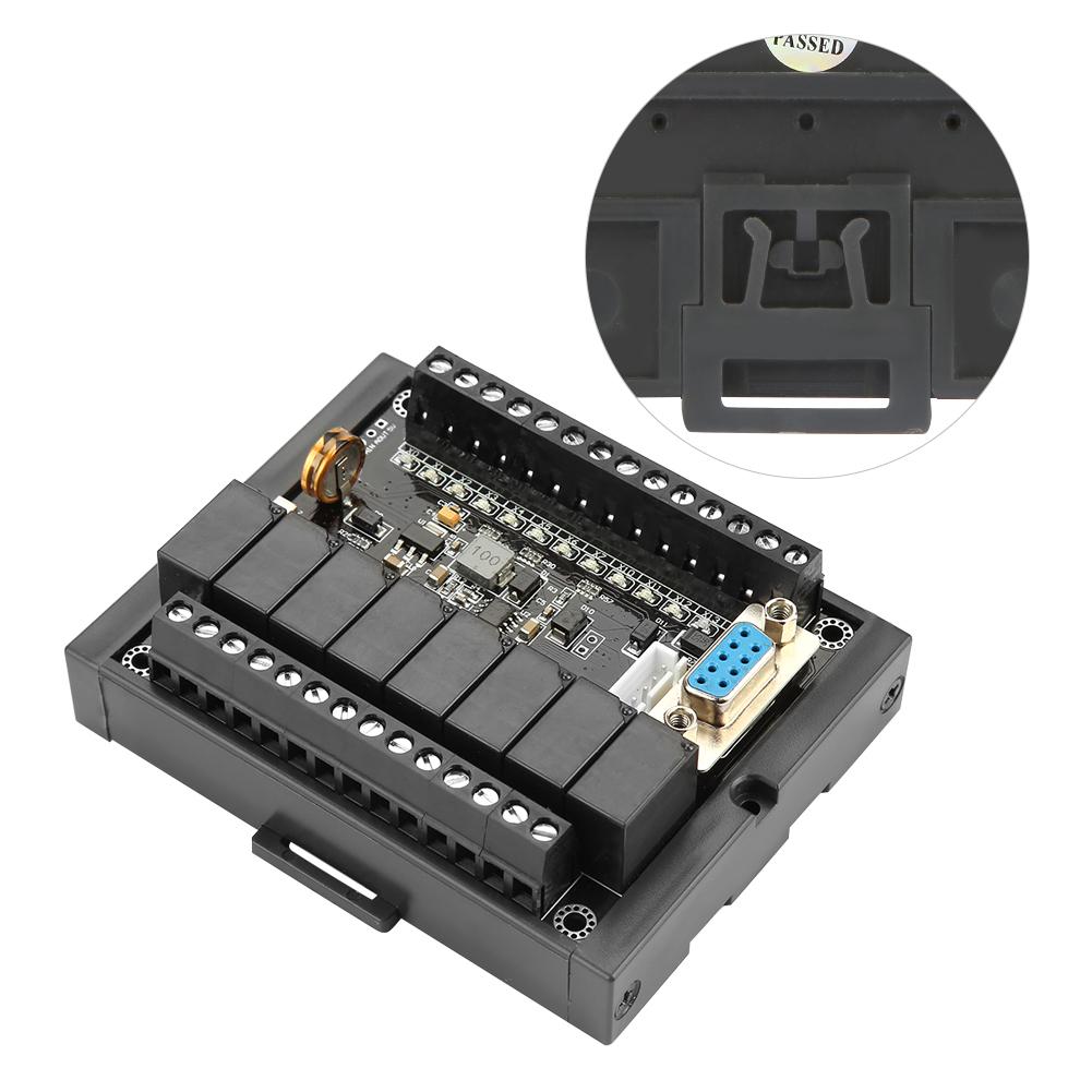 PLC Industrial Control Board FX1N20MR Programmable Relay Delay Module with Shell
