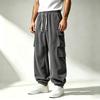Men's Multi Pocket Cargo Jogger Pants for Spring Fall Outdoor Work Tapered