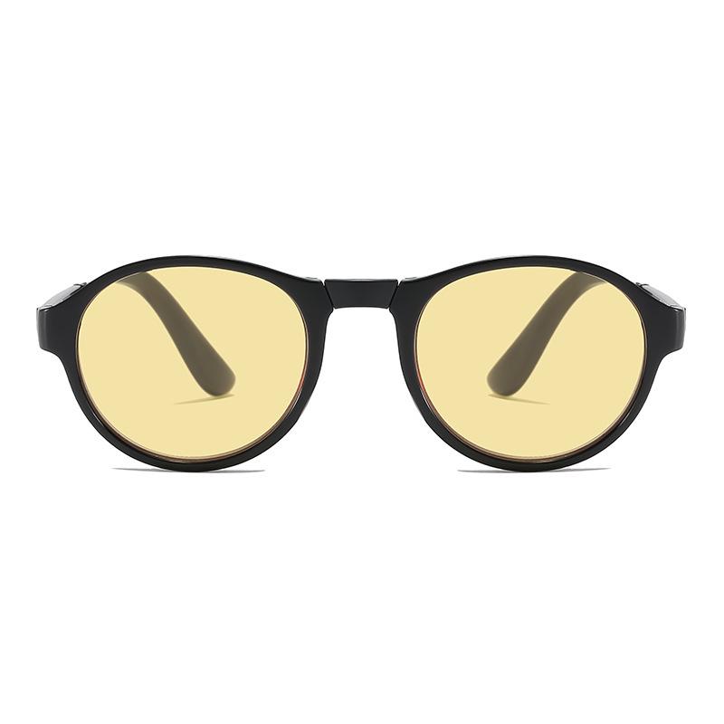 Foldable Night Vision Anti-Blue Light Reading Glasses with HD Eye Protection for Men
