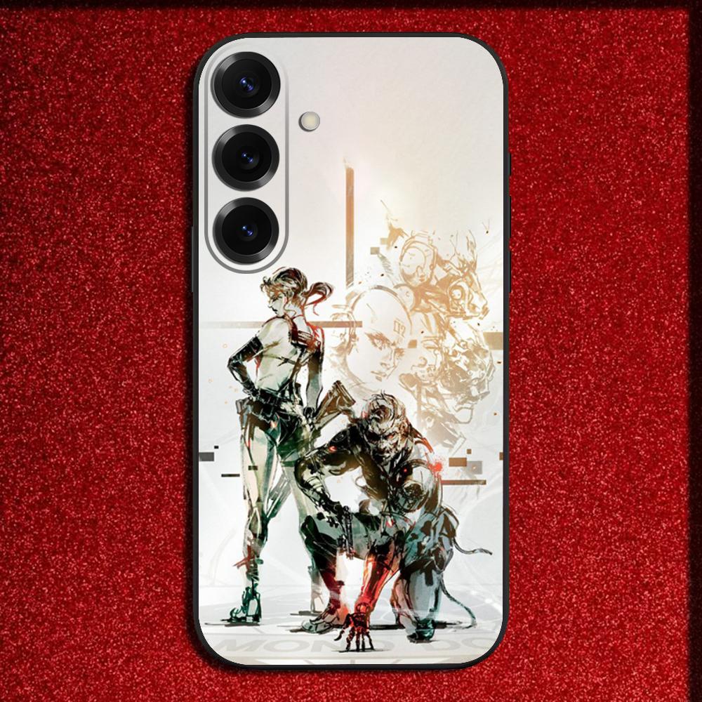 Metal Gear S-Solid Game Phone Case For Samsung S25,S24,S21,S22,S23,S30,Ultra,S20,Plus,Fe,Lite,Note,10,9,5G Black Cover