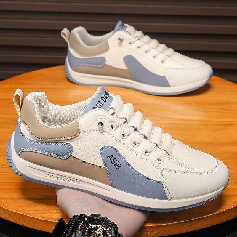 Fashion Hot Selling Men's Shoes Fashion Leather Casual Shoes 2025 New Sneakers Comfort Sport Running Shoe Tennis Training Shoes for Men