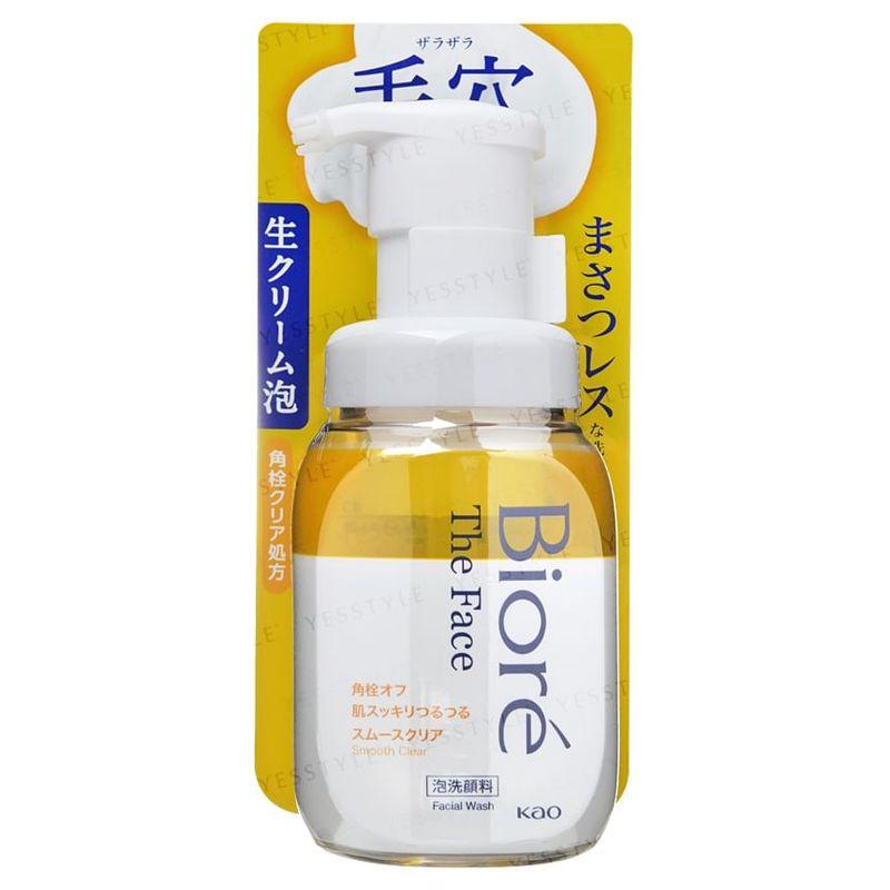 Kao - Biore The Face Foam Facial Cleanser Smooth Clear