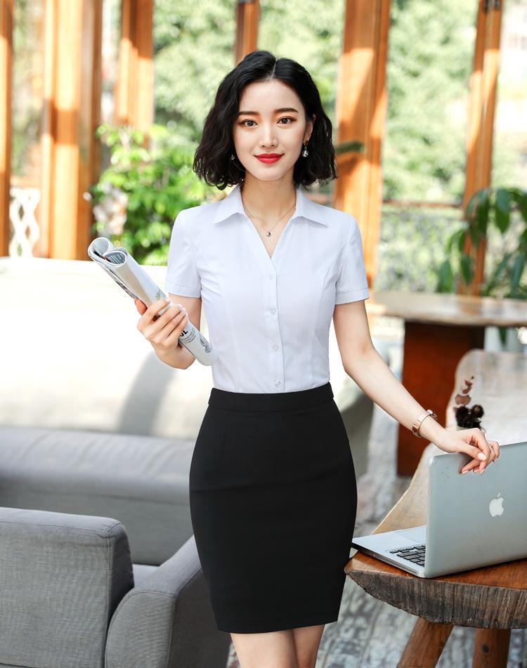 KY517 Klassischer schwarzer professioneller Bleistiftrock – hoch taillierte formelle Arbeitskleidung