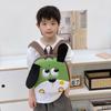 School bag new lightweight and versatile love puppy eggshell backpack small and medium class backpack