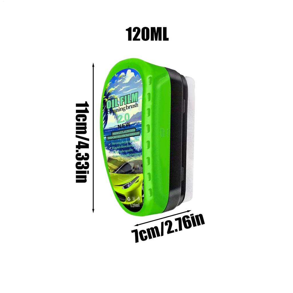 Car Window Oil Film Remover Rearview Mirror Oil Film Stain Removal Cleaner Vehicle Accessories For Auto Truck SUV Clarity