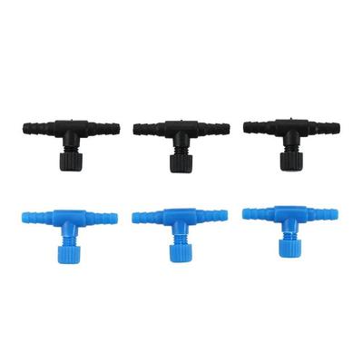 10pcs Fish Tank Air Line Flow Control Regulator Valve Aquarium For 4/6mm Airline Tubing Pipe Adjustable Connector Switch Tap