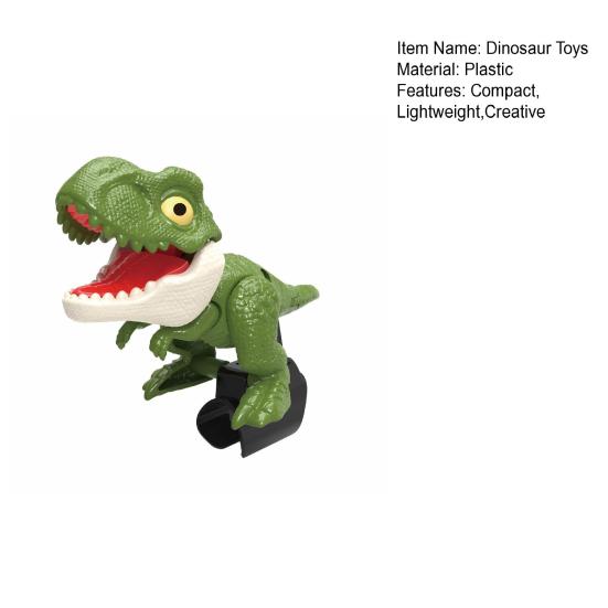 Dinosaurierspielzeug Mini Cartoon Tier Finger Hand Biss Spielzeug Niedliche Tyrannosaurus Rex Pterodactylus Figuren Interaktives Rollenspielzeug