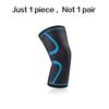 1 STK Elastiske knebeskyttere Nylon Sports Fitness Knepute Fitnessutstyr Patella Brace Løping Basketball Volleyballstøtte