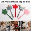 Portable Contactless Payment Sleeve Creative Star Magic Wand Holder  Gift for Girls