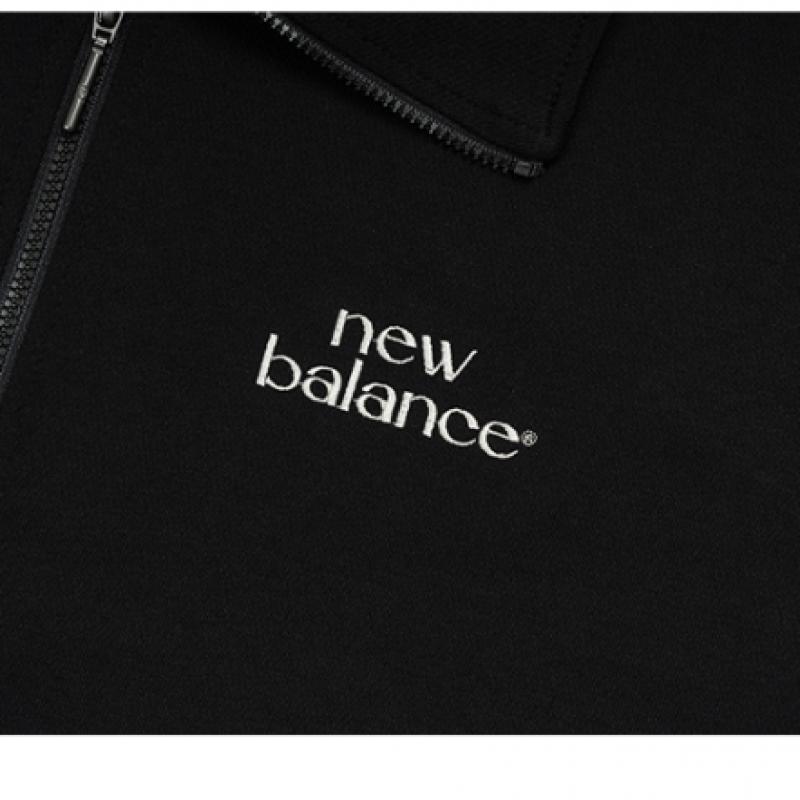 New Balance Women Single Mesh Half Zip Up Short Sleeve Sweatshirt Nbncf2w412 19