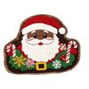 Christmas-themed Faux Cashmere Rug, Doormat, Floor Mat, Decorative Mat For Bathroom, Toilet, And Entryway.